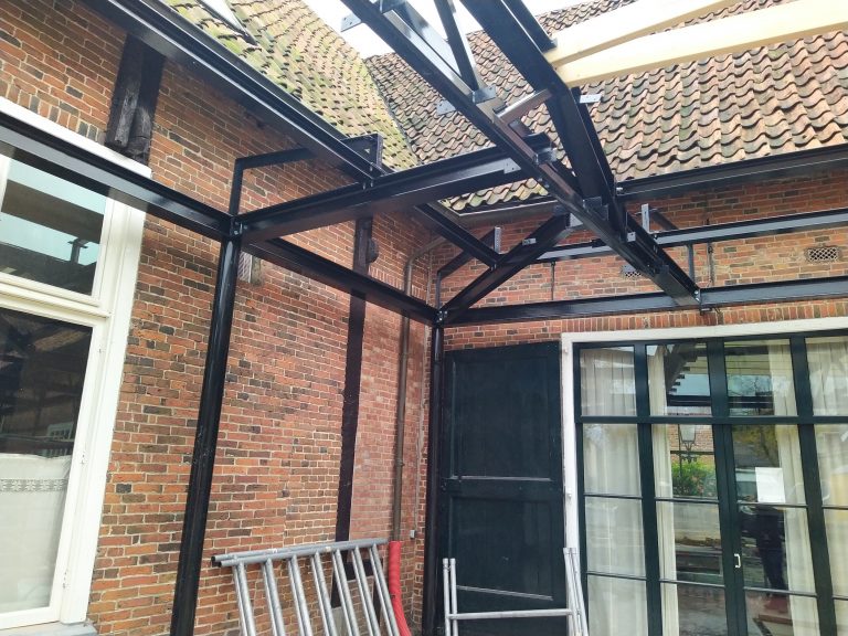 Alverre glas aanbouw serre