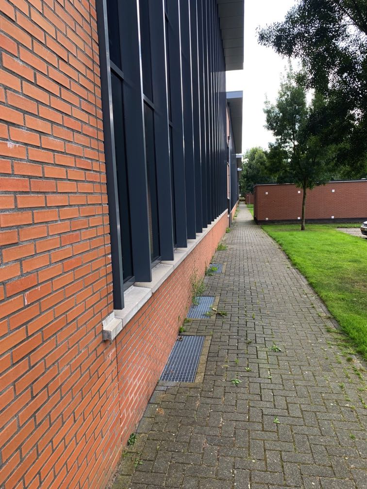 glazen lamellen