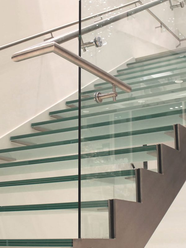 Glazen trap beloopbaar glas Alverre